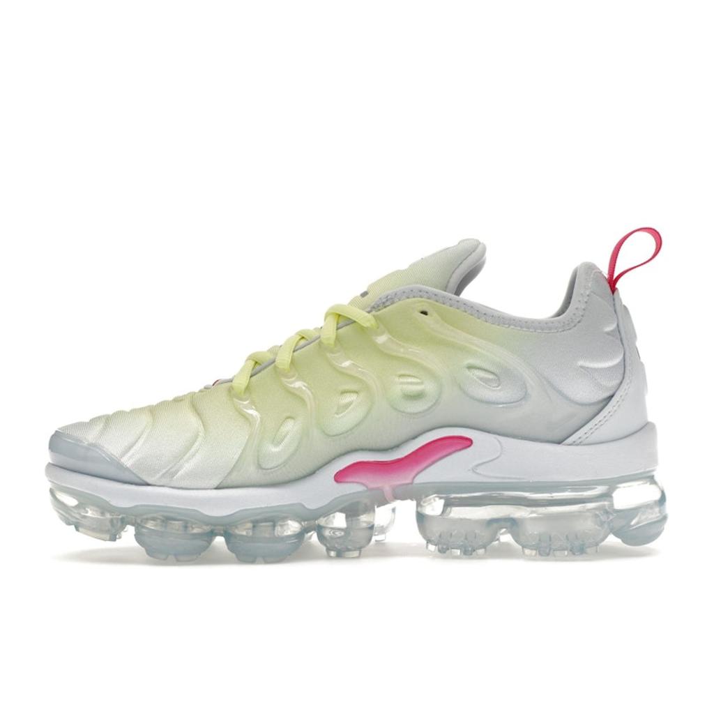 Nike Женские кроссовки Air VaporMax Plus Blue Tint Lemon Twist Light-Lemon-Twist Metallic-Silver Fireberry FQ8882-423