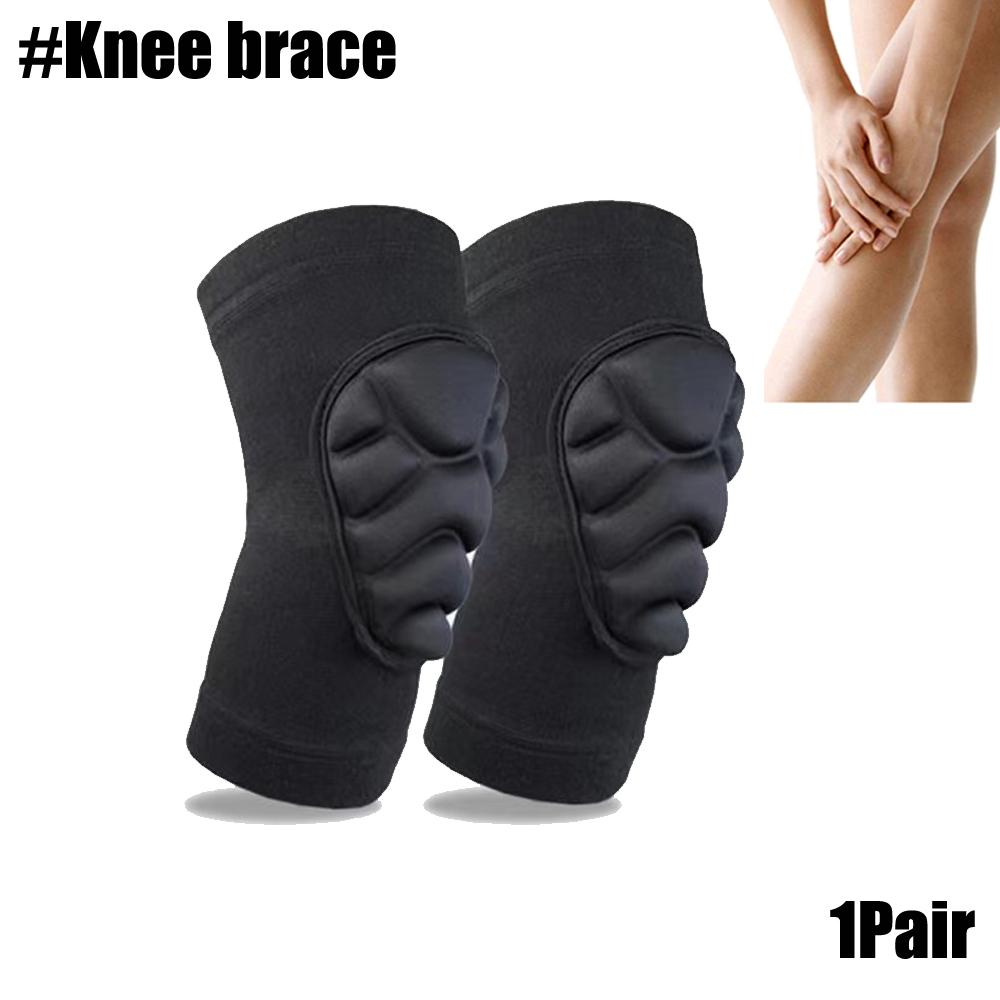1Pair Thick Sponge Knee Pads Elbow Brace Pad Guard Collision Avoidance Sport Protective Kneepad Football Knee Brace For Child