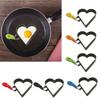 Large Heart Eggs Rings Stainless Steels Heart Eggs Rings for Perfectly Shape Eggs and Pancakes In the Kitchens