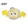 Romantic Gift for Women Halloween Bat Plush Keychain, Cute Devil Furry Pendant Party Decoration Bag Keys, Vintage Silver Alloy Key Ring, Spooky