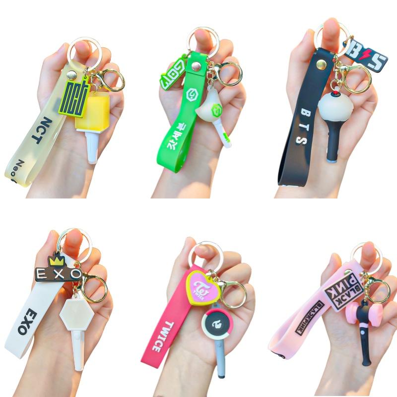 Blackpink Support-Stab Schlüsselanhänger Trendiger Hammer Anhänger Für Fans Der Koreanischen Gruppe Blackpink