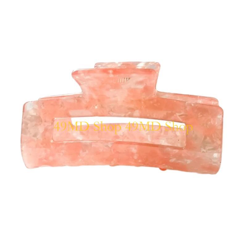 49MD Fashionable Nacreous Hair Clip Clamp Claw Clip Hair Barrettes Adorable Nacreous Hair Styling Tool Casual Wear