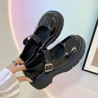 Lolita Shoes Japanese Mary Jane Shoes Women Vintage Girls Students JK Uniform Platform Shoes Cosplay High Heels Plus Size