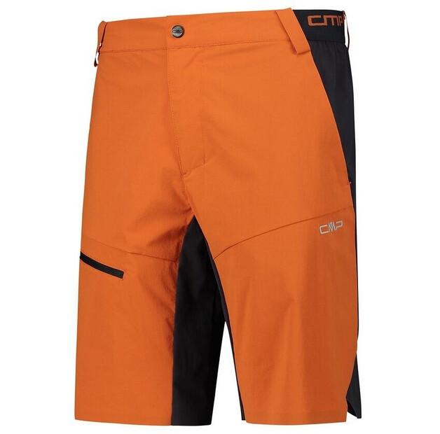 CMP Bermuda Ruggine Shorts Black/orange