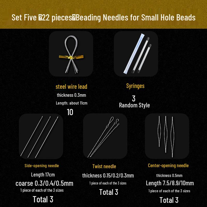 Beading Bracelet Tool Kit: Needle & Accessories for DIY Handmade Jewelry