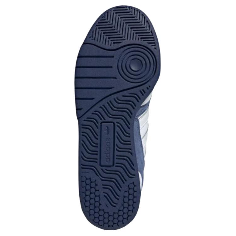 adidas Originals Courtic Comfortable Lace-Up Non-Slip Durable Low-Top Skate Shoes Unisex Sneakers White Blue JI2554