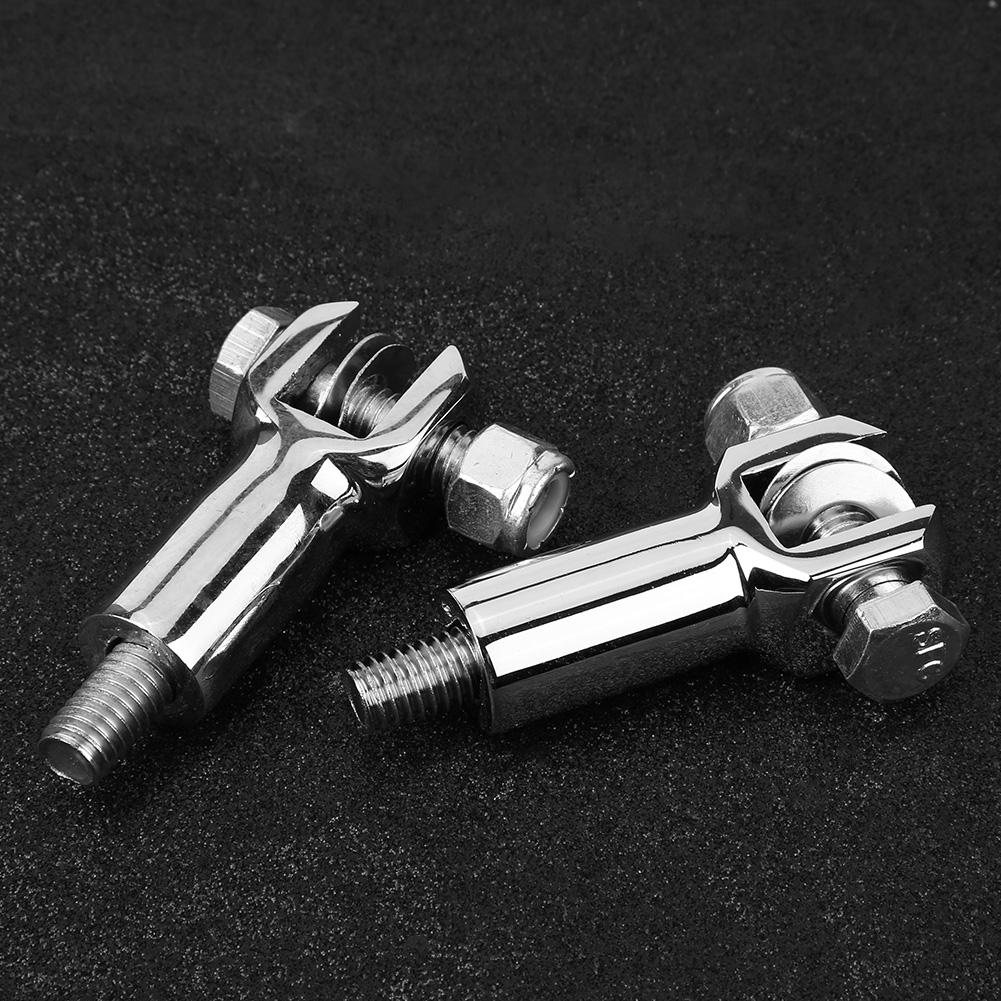 1 Pair Passenger Foot Pegs Support Mount Clevis Kit for Softail 2000 2006