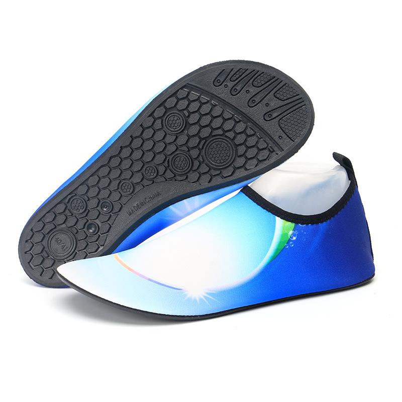 Тонкая подошва Парные пляжные туфли Обувь для ручья Плавание Рыбалка Дайвинг Кожа Йога — фото 7