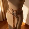 Snake Metal Belt Medieval Fantasy Design Adjustable Wrap Feature for Sizing and Quick Costume Changes in Themed Event