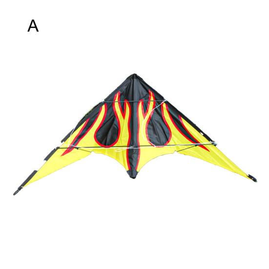 Kite Colorful Large Sound 1.2M Triangle Stunt Kite for Playing