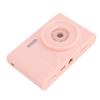 1080P Digital Camera 48MP Vlog Camera with Front and Rear Dual Lens Travel Video Camera for Photography Pink