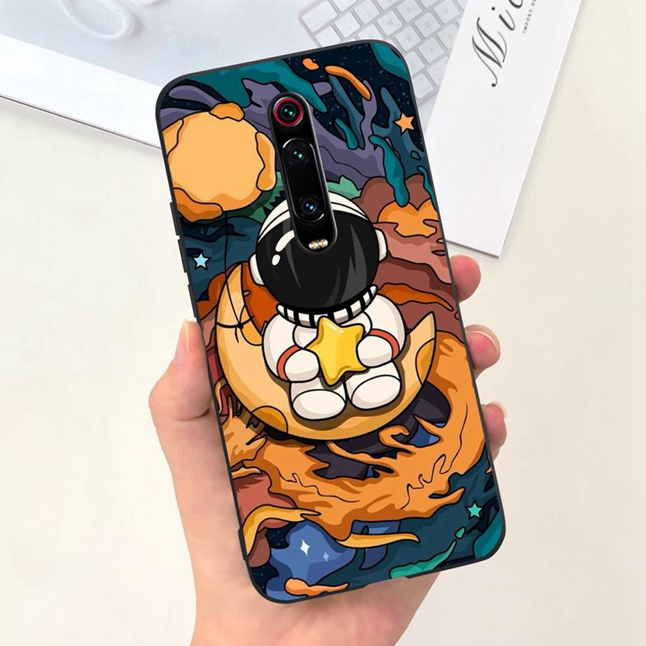 Kreslený obal pro Xiaomi Mi 9T Pro Mi9T Roztomilý barevný měkký silikonový zadní kryt pro Xiaomi Mi 9T 9 T 9TPro Pouzdra na telefon