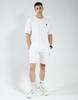 By Monte Carlo Mens Solid Round Neck Short Set