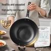 SUPOR 32cm Cast Iron Stir-Fry Wok