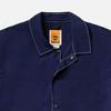 Timberland Lapel Single-Breasted Casual Jacket Unisex Jacket Navy-Blue Canvas A4147-EJ3
