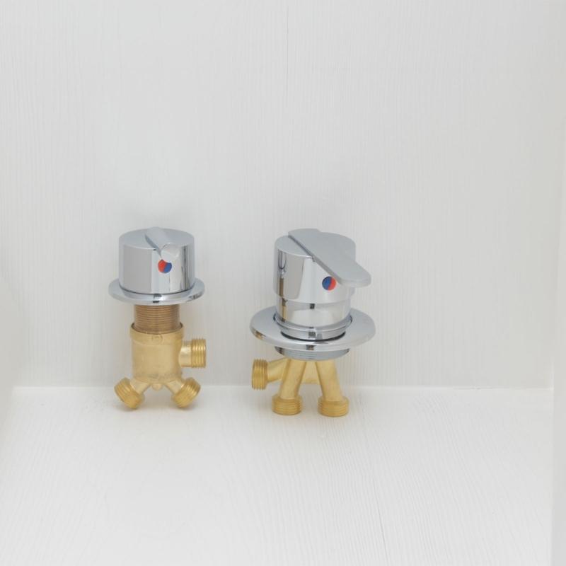 Tub Faucets Diverter Switches 1/2" Hot And Cold Water Faucets Switches Valves