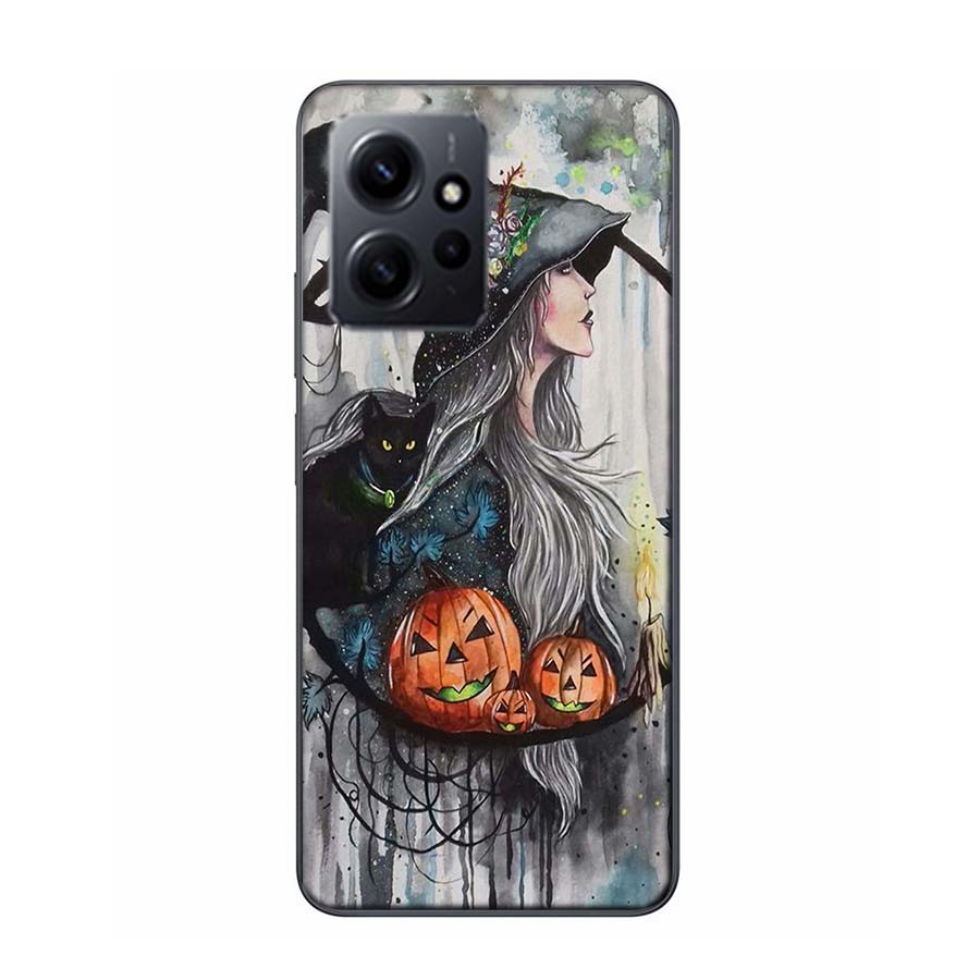 Witch Magic Phone Case For Redmi Note 13 5G 14 Pro Plus Redmi 12 12C 13C 14C 10 10A 10C 9 9C 9T 9A 8 8A K70 Pro TPU Clear Cover
