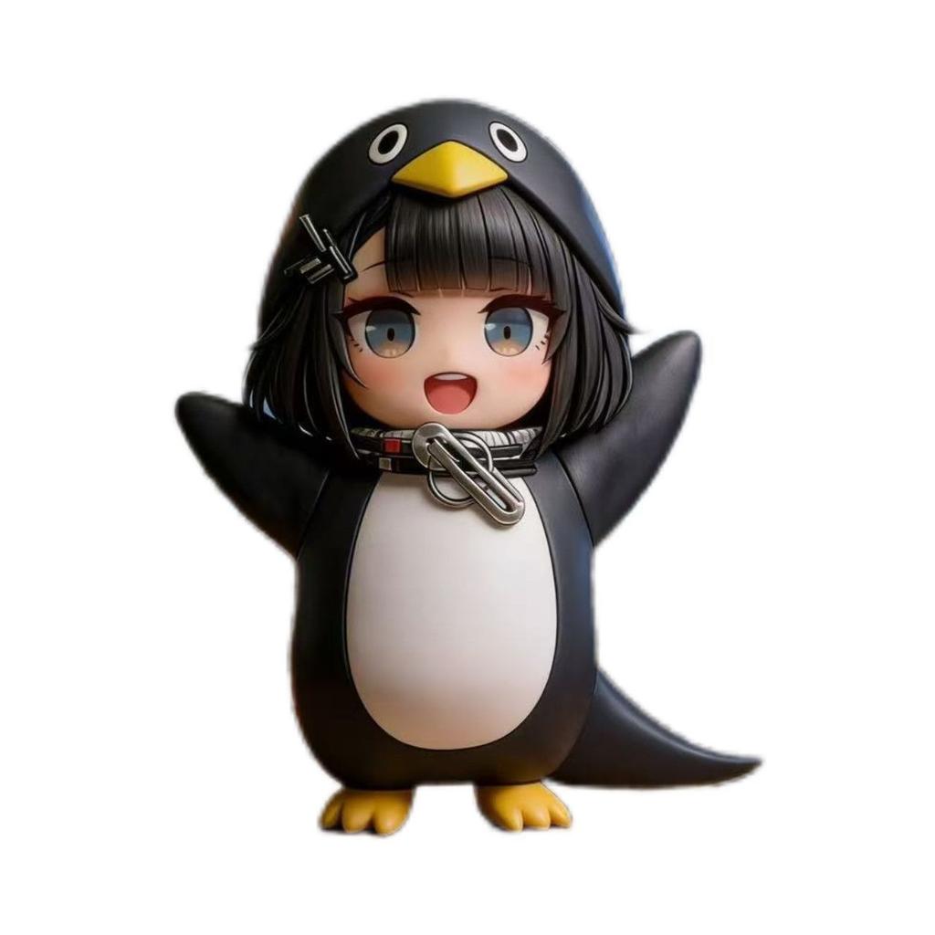 Gugugaga - Little Penguin Administrator PVC Figure Birthday Gift Model Ornament Model Anime Collection Desk Display Exhibit Gift