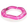 Interactive Tunnel Toy for Cat with Pink and White Ball