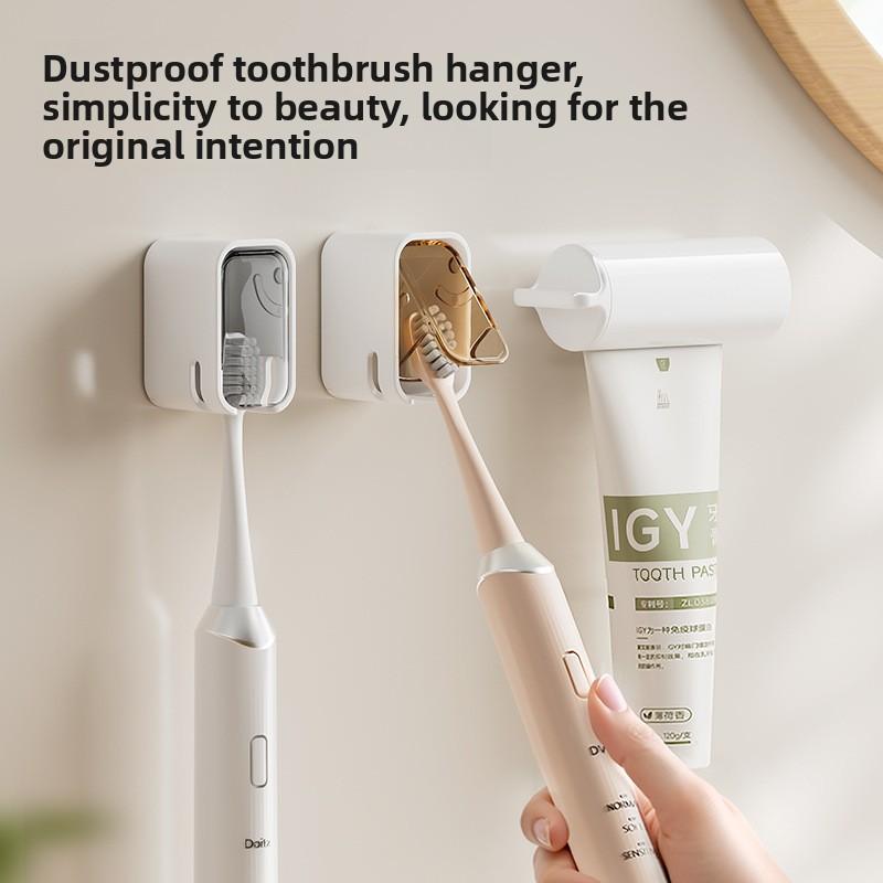 Household Toothbrush Storage Clip - Portable Travel Toothbrush Dust Protective Cap - Storage Box Portable Toothbrush Head