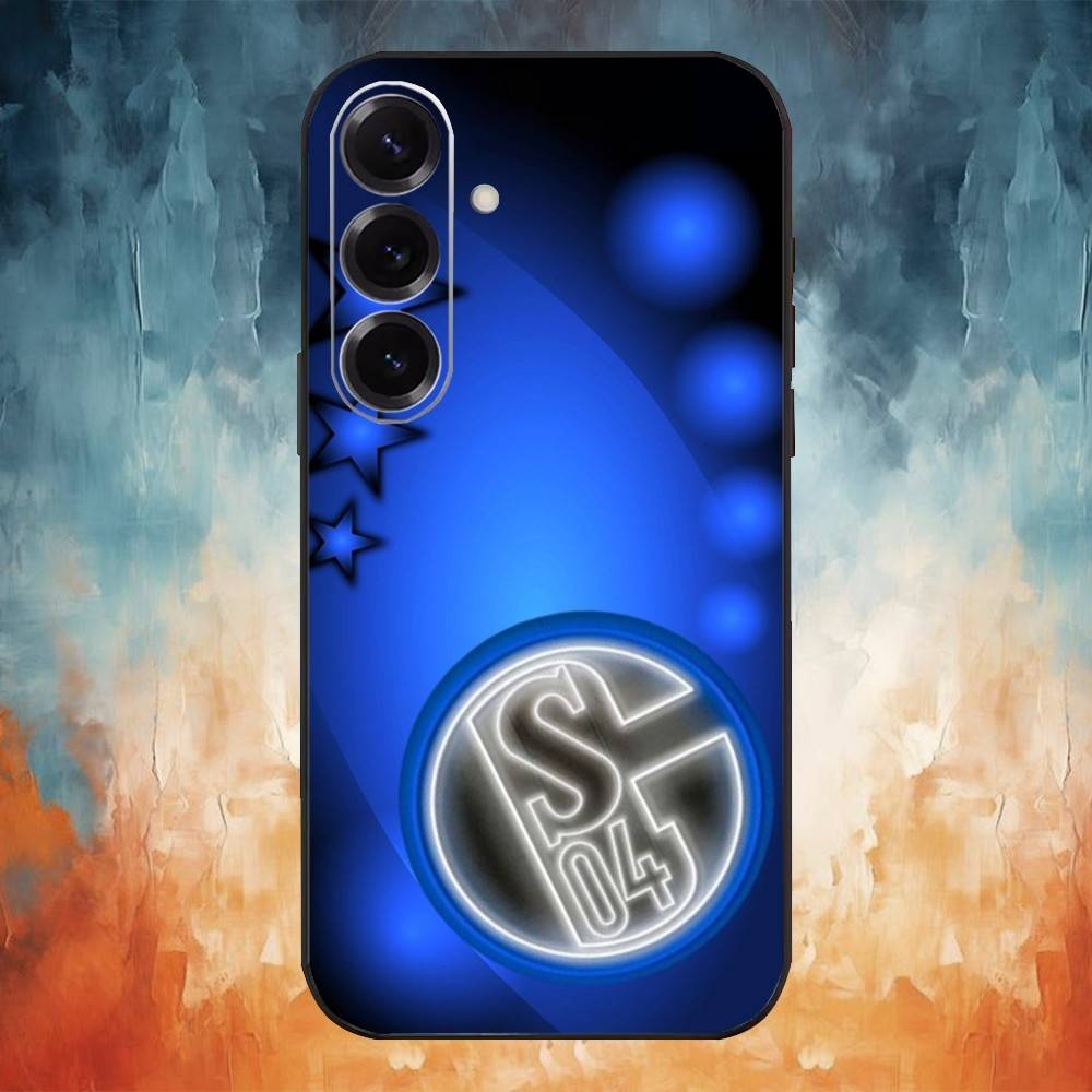 

S-Schalke 04 team Phone Case For Samsung Galaxy A20,21s,22,31,32,52,53,72,73,80,91 Soft Black Shell Samsung a72