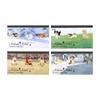 90 Sheets Cute Cat & Dog Pattern Writable Tearable Decorative Sticky Notes, Cartoon Pet Memo Pads, Journal DIY Collage Material