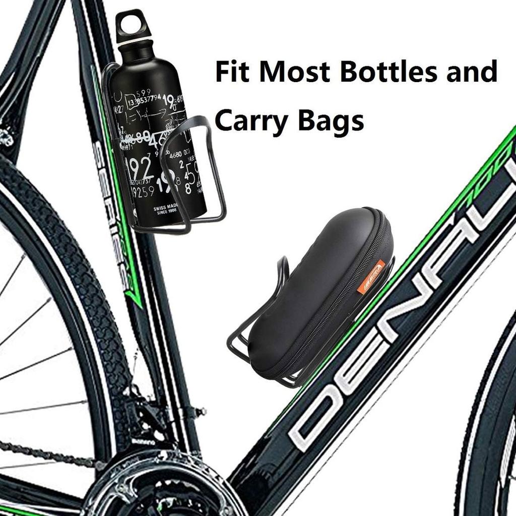 2pcs Bicycle Kettle Rack Aluminum Alloy Water Bottle Holder Suitable For Mountain Road Bikes Bicycle Front Pipe Cup Holder