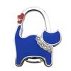 Two-heart Cat Bag Hook: Customizable Logo, Inner-Folding Table Edge Hook for Ladies