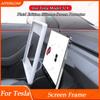 For Model 3 Y 2025 2026  Silicone Protective Frame Edge Cover Central Control Model Y Juniper Navigation Screen Protector
