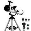 Telescope Large Aperture High Magnification Multifunction 76mm/700mm Monocular Astronomy Telescope with Tripod Finder