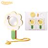 1 Set Practical Easy to Install Cooperation Lightweight Frog Shape Magnifier Educational Toy Kid Supply Kids Magnifier