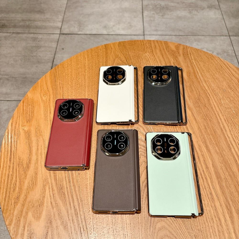 For OPPO Find N5 Case Luxury PU Leather Skin MagSafe wireless charging Protective Back Cover Case For OPPO Find N3 N5 Shell