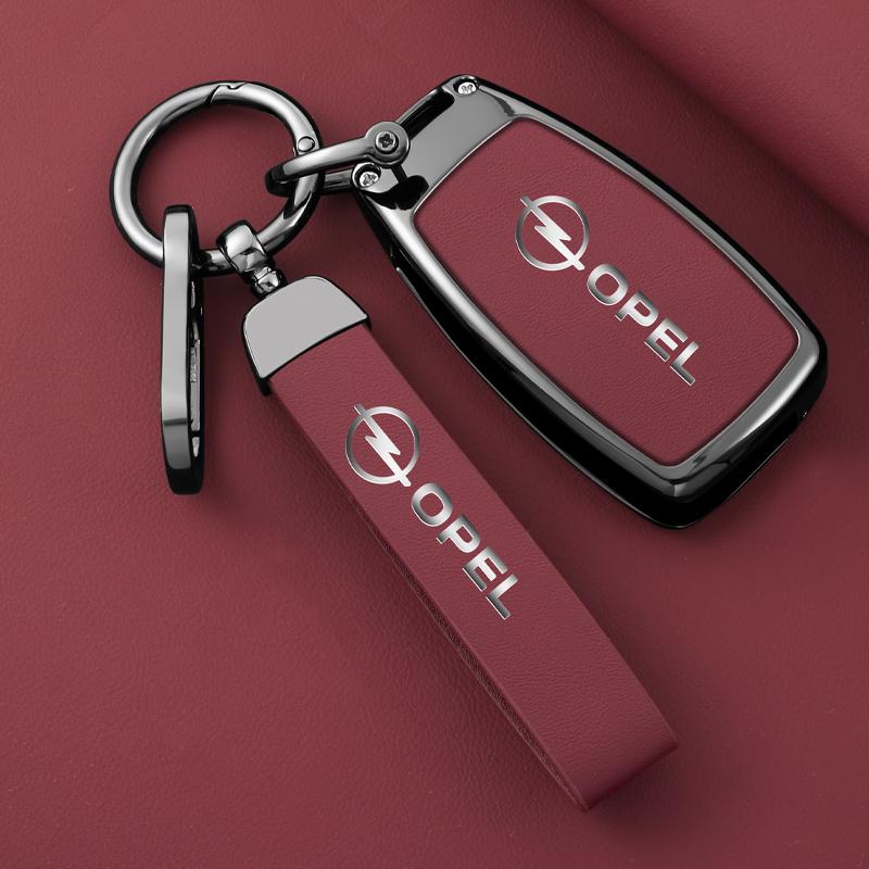 Leder Smart Key Case Abdeckung für Opel Astra J H Corsa D Insignia Mokka Zafira Meriva Vectra Combo Auto Zubehör