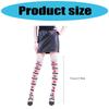 Women's Elastic Heart Pattern Hosiery Soft Halloween Party Soft Thigh High Socks Over the Knee Comfortable Wear