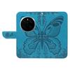 For Honor Magic7 Pro 5G Case Butterfly Pattern PU Leather Folio Flip Phone Cover