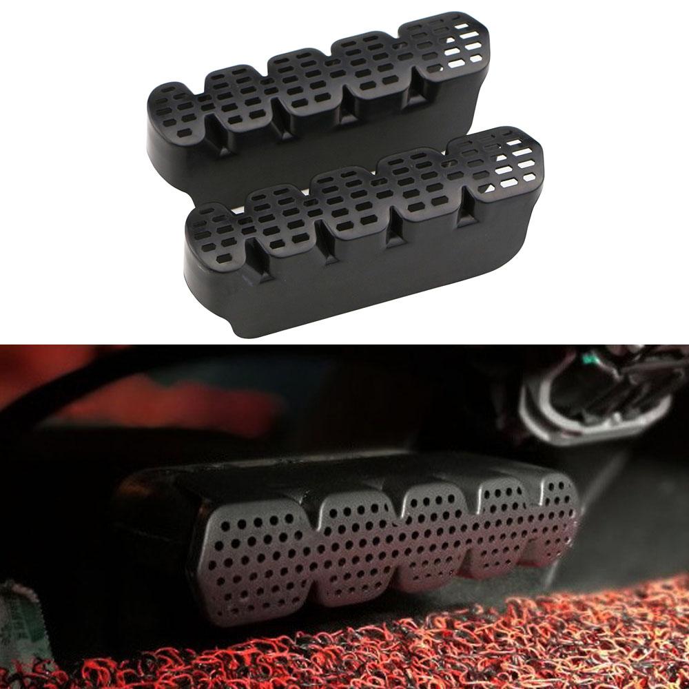 

2 шт. Автомобильный пыленепроницаемый воздуховыпуск под сиденьем для Ford Kuga Escape 2013 -2016 Накладка на решетку кондиционера Аксессуары чёрный