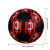 Pallone Calcio a 5 AC Milan Colorato Cucito a Macchina PVC Misura 5 Allenamento di Squadra Pronto per la Competizione Resistente Alto Rimbalzo Fantastico Regalo Sportivo