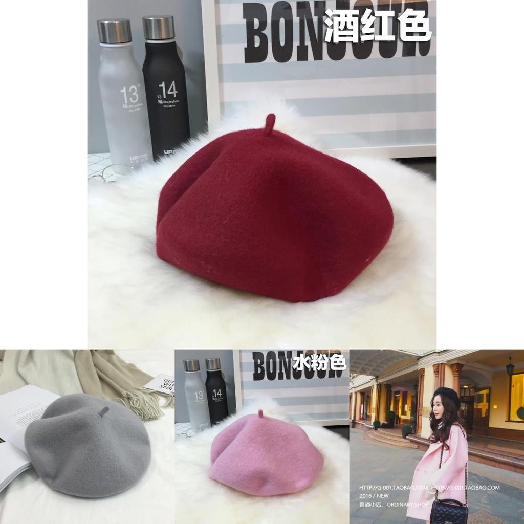 Cozy Warm Wool Beret For Women Perfect For Fall And Winter Casual Stylish