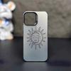 New hand drawn sun and moon patternFor iPhone 11 12 13 14 15 16 17 XS XR X 12 13 Plus Pro Max SE series Anti fall durable beautiful  gorgeous