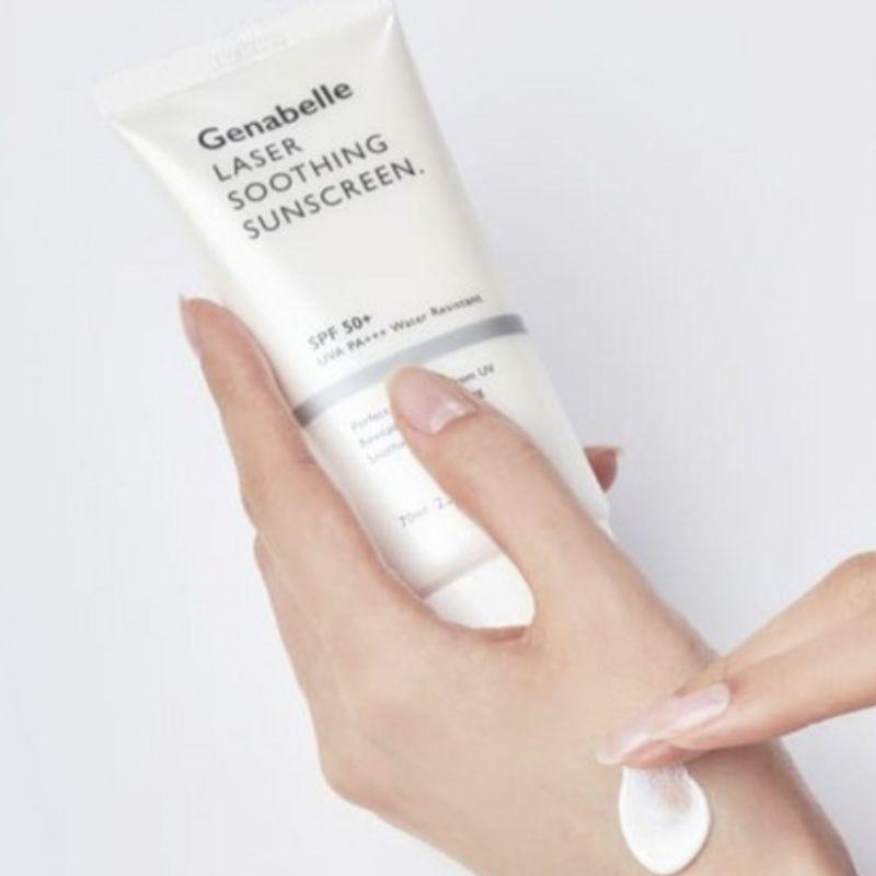 Genabelle Laser Soothing Hybrid Sunscreen SPF50+ PA+++ – 70ml × 2pcs Set