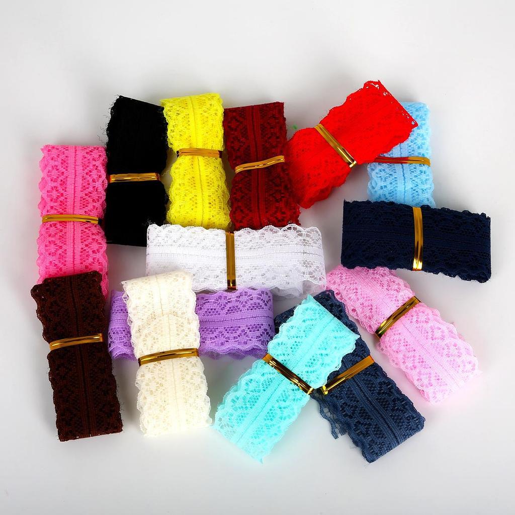 Gör-det-själv Icke-elastisk Spetstrans för Handgjorda Kläder och Accessoarer