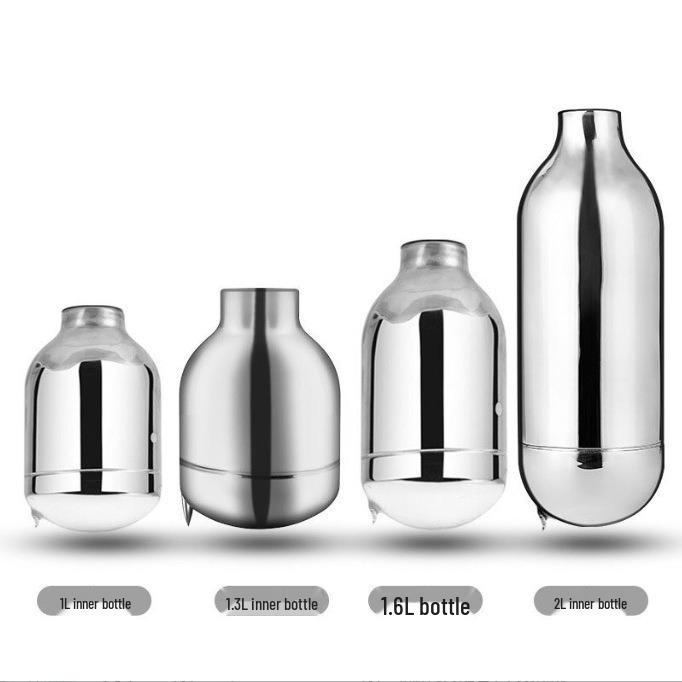 Termo de Vidrio al Vacío con Revestimiento Interior: 1L, 1.3L, 1.6L, 1.9L, 5lb, 2.08lb, 3.2lb
