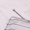 12*8cm Soap Dish Long-lasting Rust-resistant Stainless Steel