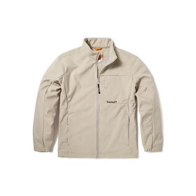 Casual Water-Resistant Outdoor Fitted Softshell Jacket Men Jackets Sand A5Z3B-CY2