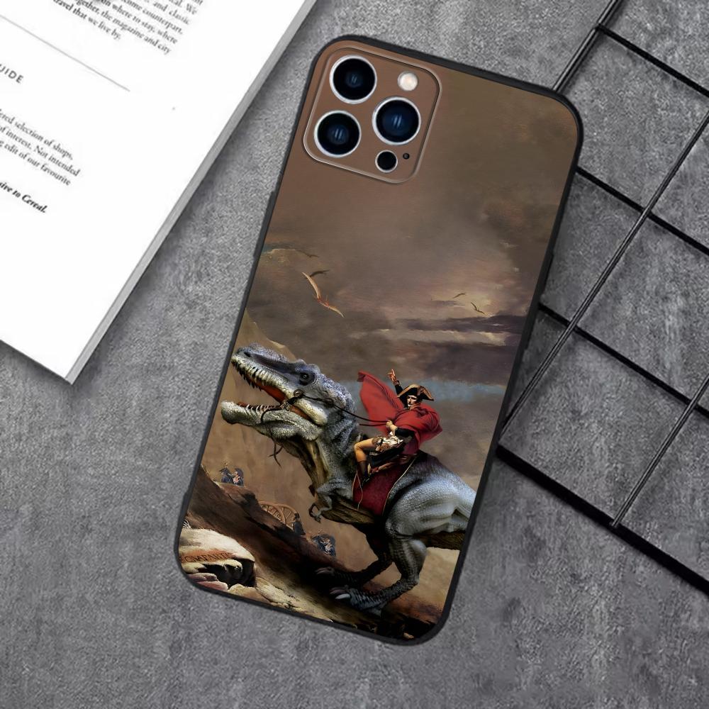 Renaissance Art Paintings  Phone Case For iPhone17 16 16e 15 14 13 12 11 Plus Mini Pro Max Soft black Shockproof Cover