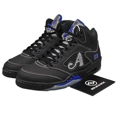

Air Jordan 5 Retro Awake NY Black Racer Blue Jordan 5 Men s DV4982-004 EU 37.5 чорний