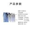 New Blue Enchantress 10 Makeup Brush Set Loose Powder Blush Setting Brush Submissive Soft Beauty Tool
