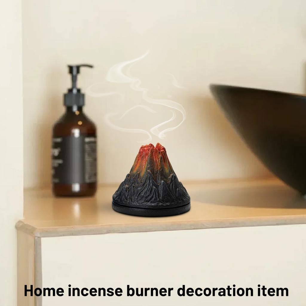 Volcanic Shaped Resin Incense Burner Home Incense Burner Decoration