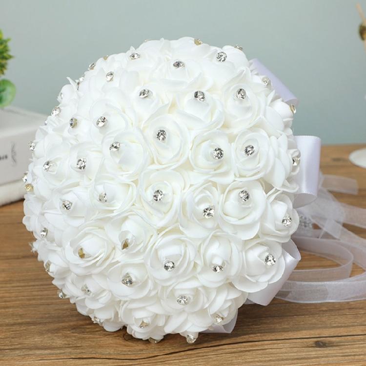 Artificial Flower Bouquet Simulation PE Foam Wedding Flower Arrangement Decor