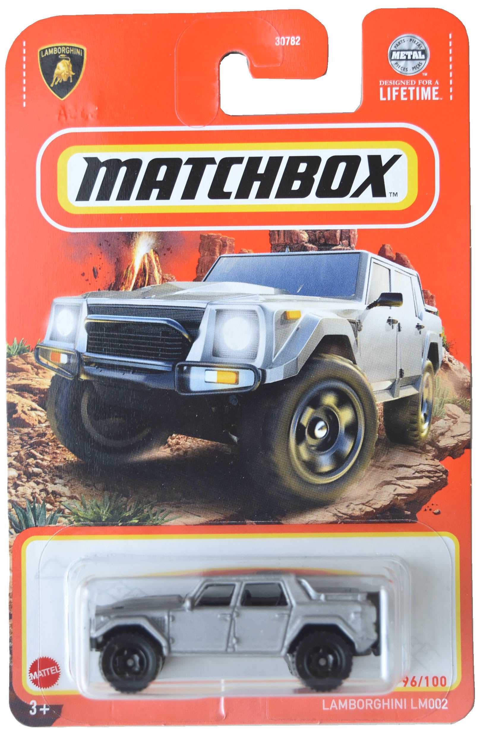 

Matchbox Lamborghini LM002 Gray 1:64 Scale Truck Uni for Kids Ages 3-12